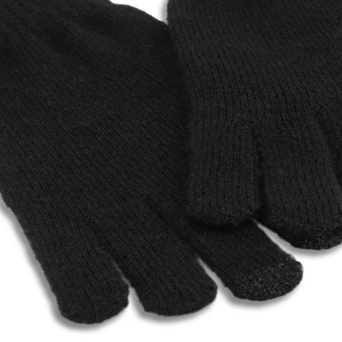 totes toasties® Ladies Cable Hat & Glove Gift Set Leopard / Black Mix Extra Image 6